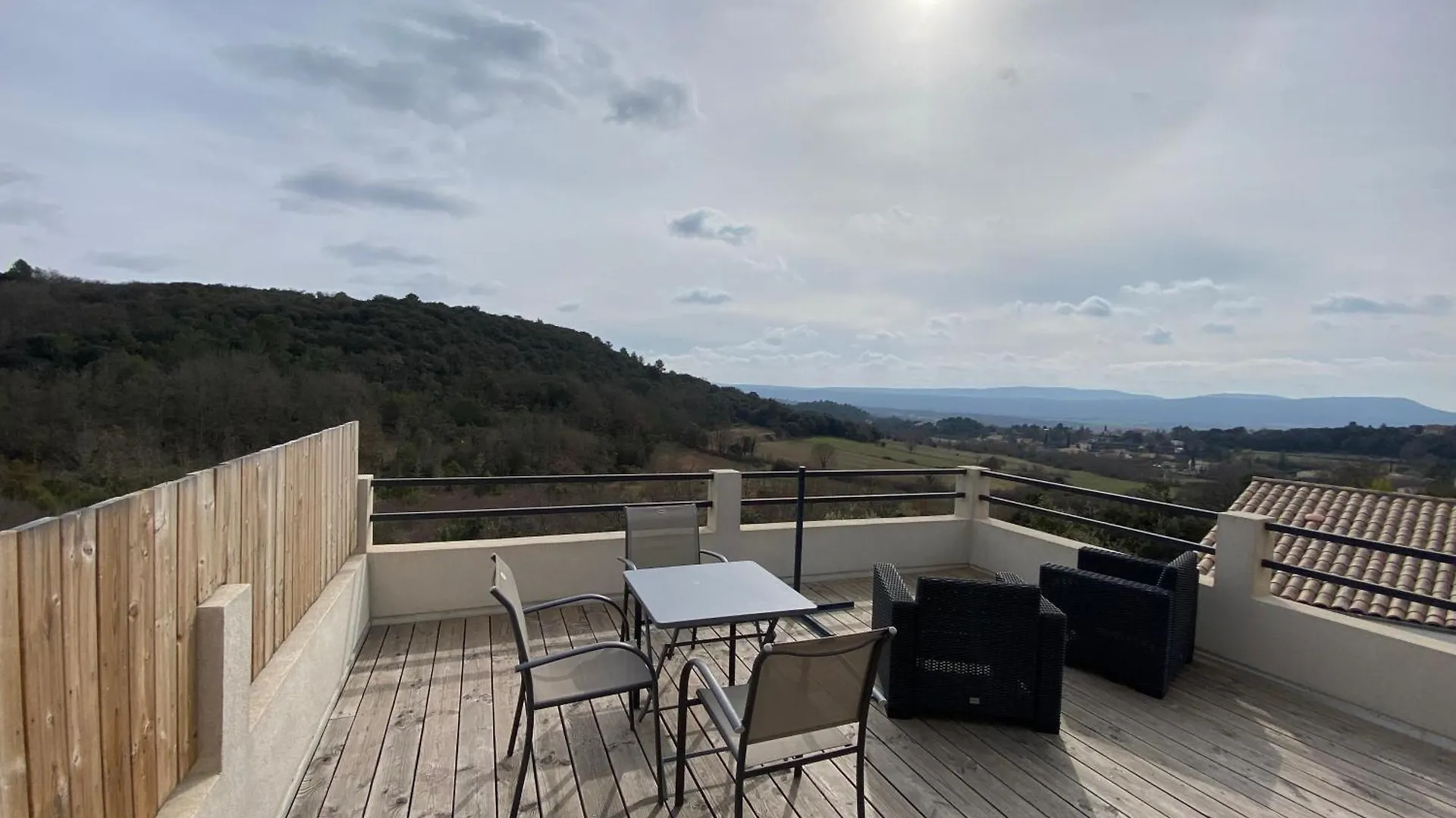 Studio Au Calme, Grande Terrasse Avec Vue Vallee Ginasservis 0*,